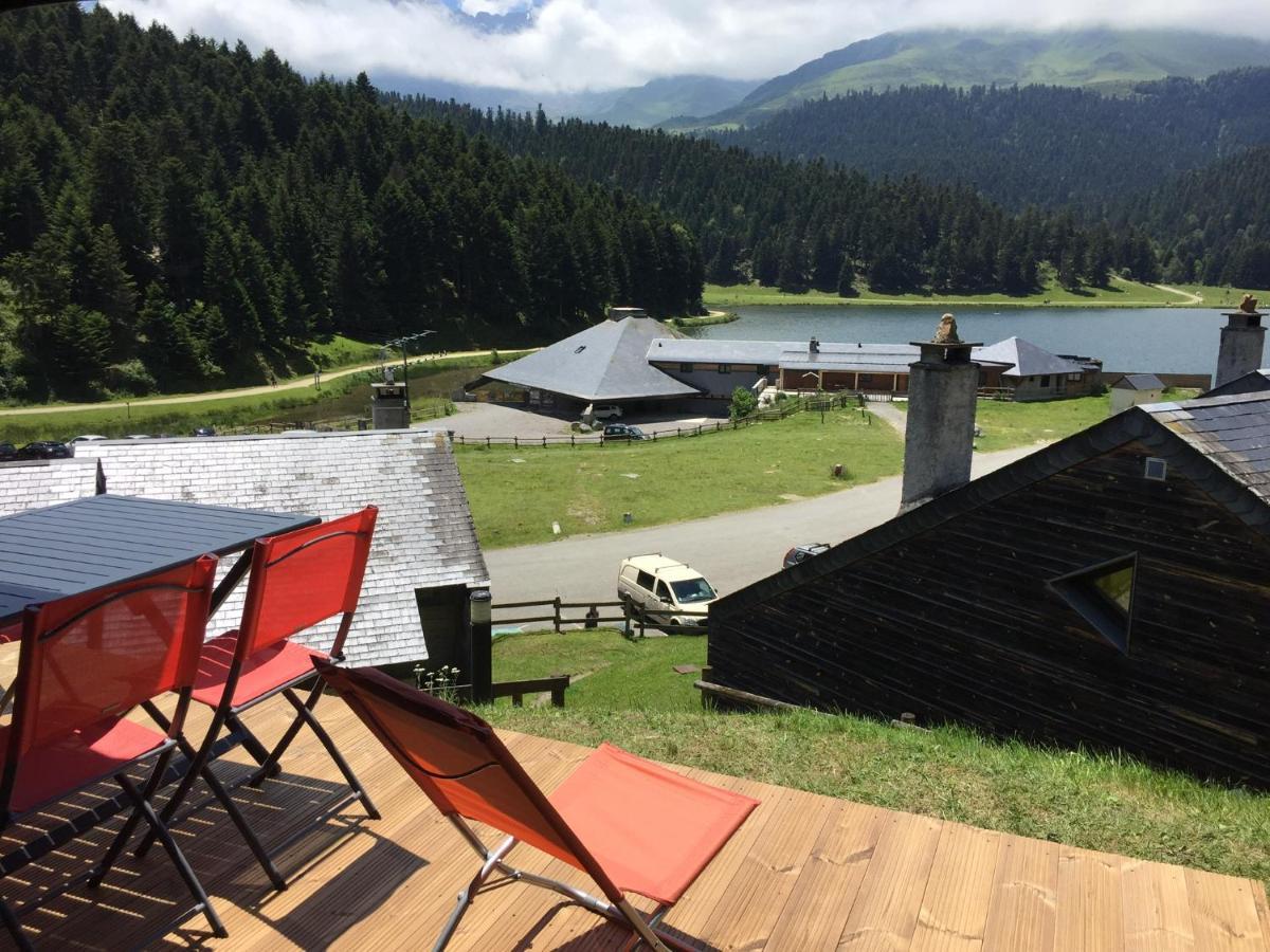 Gite Chaleureux Au Lac De Payolle Campan Exteriör bild