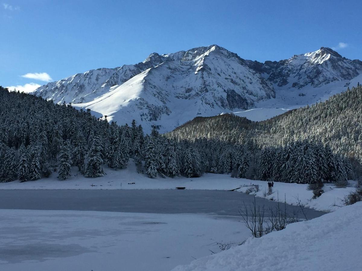 Gite Chaleureux Au Lac De Payolle Campan Exteriör bild