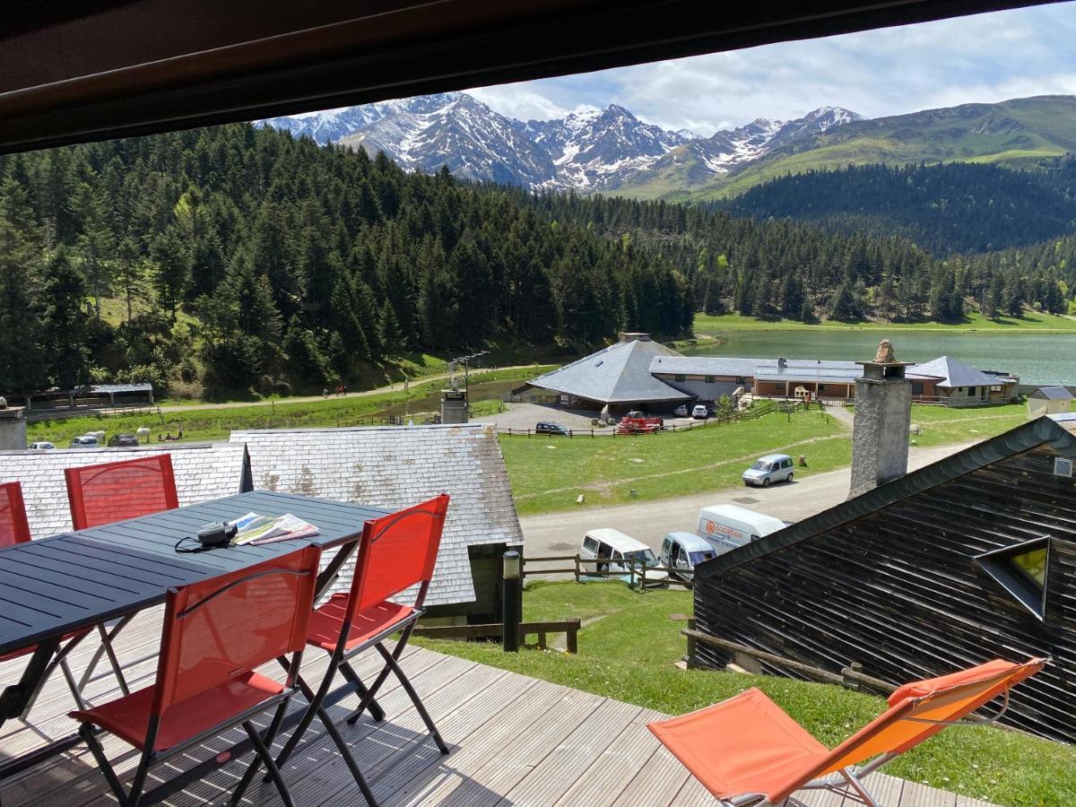 Gite Chaleureux Au Lac De Payolle Campan Exteriör bild